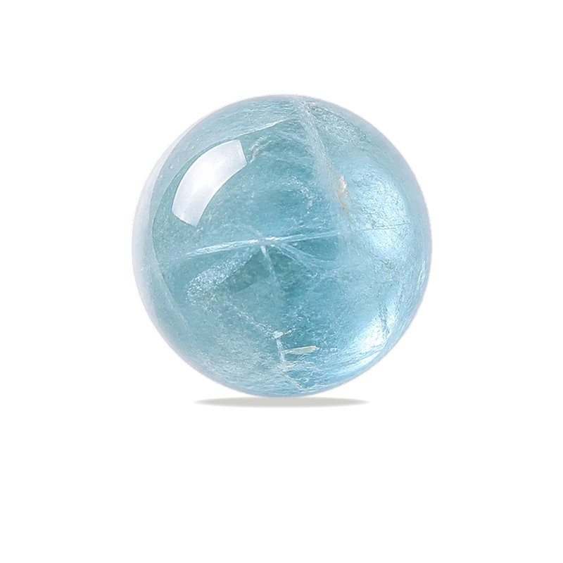 Aquamarine polished bead