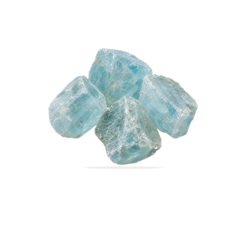 Aquamarine raw stone