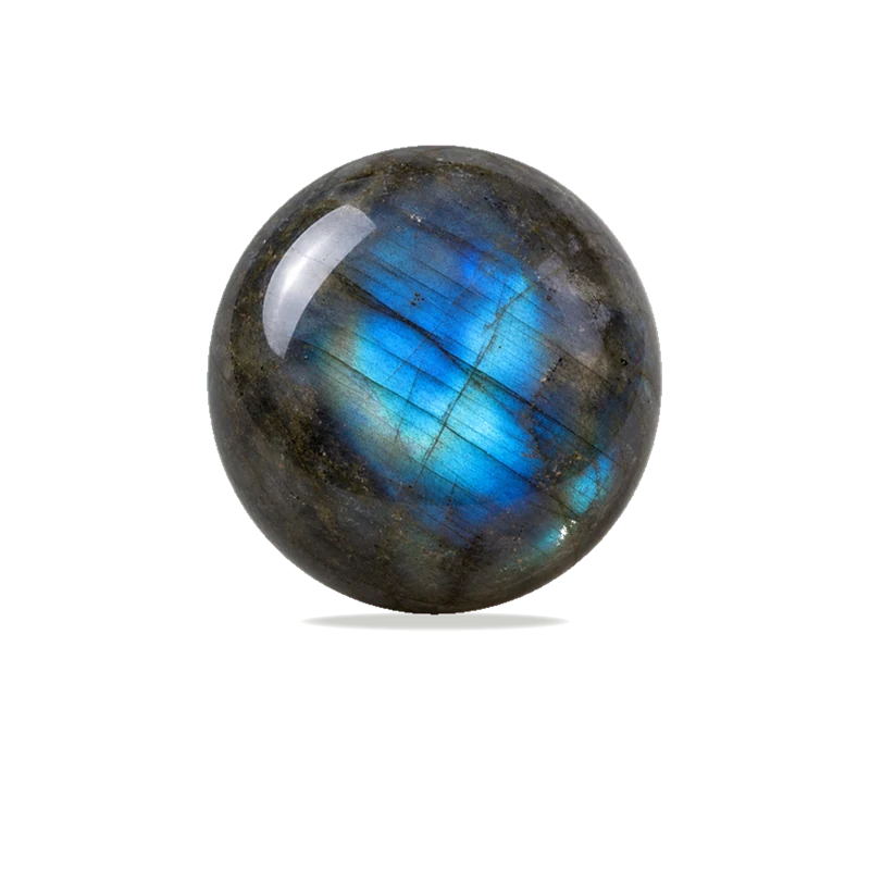 Labradorite polished bead