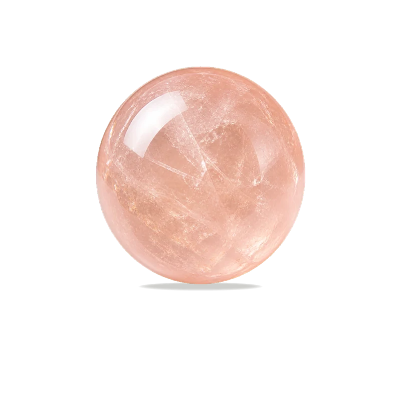 Morganite polished bead