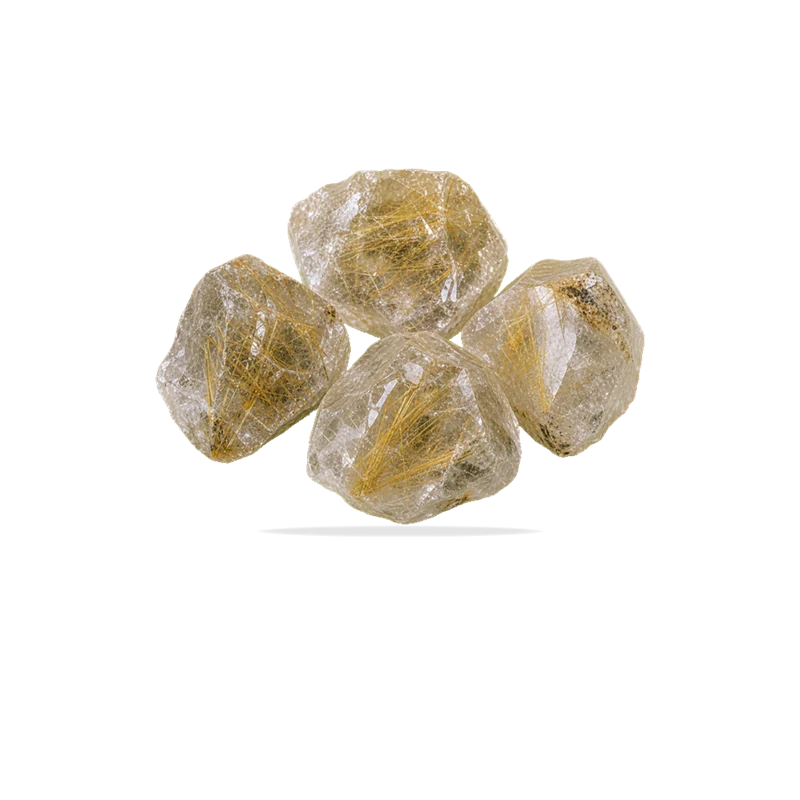 Rutilated Quartz raw stone