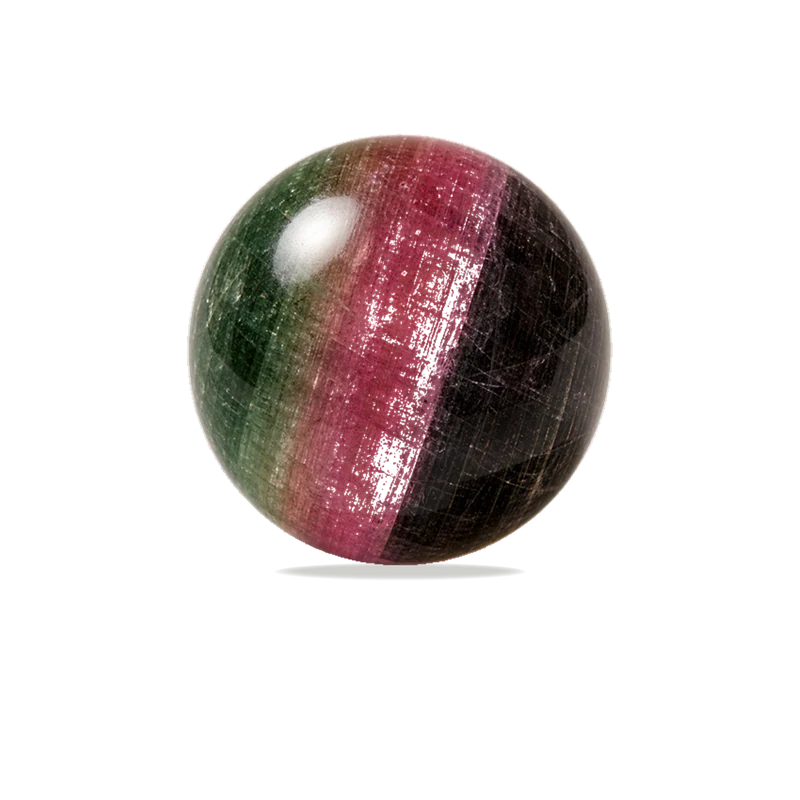 Tourmaline polished bead