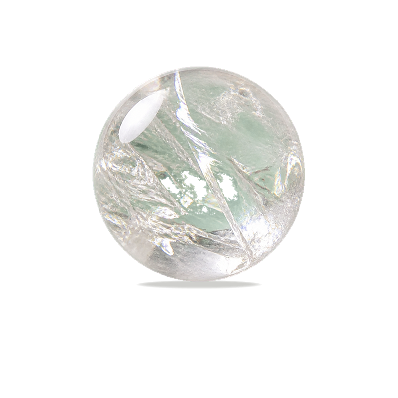 Clear Quartz polished bead