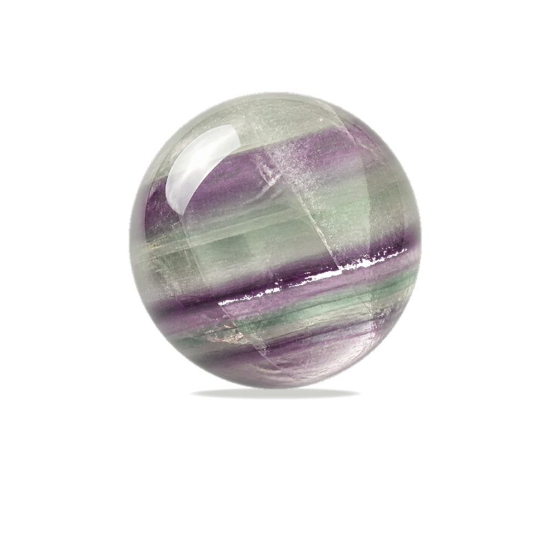Fluorite polished bead