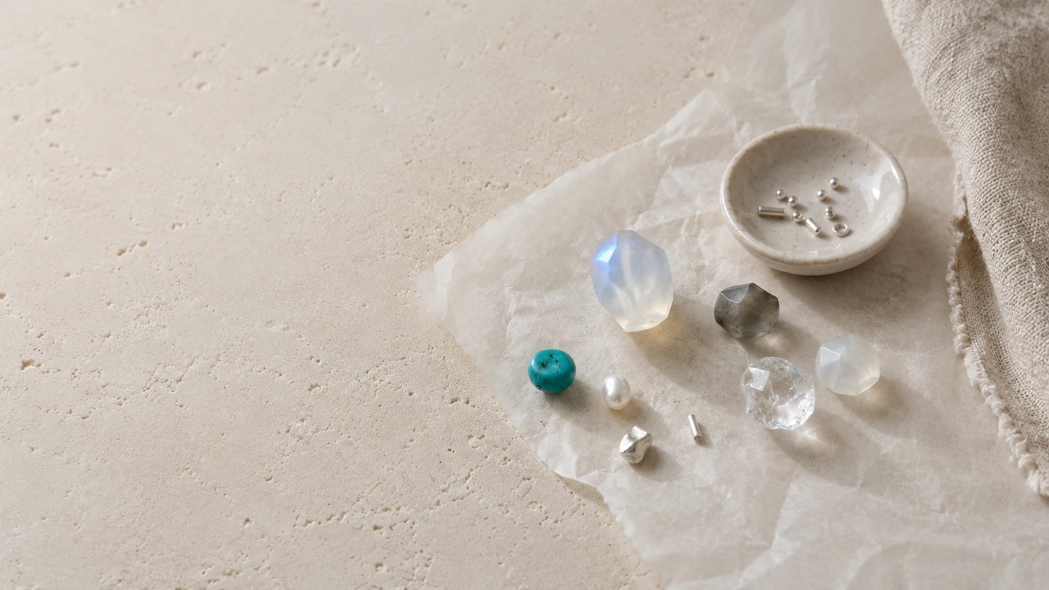 Veil Loom stones and making materials