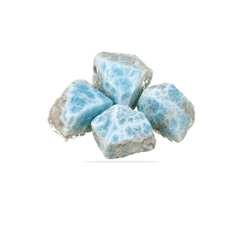 Larimar raw stone
