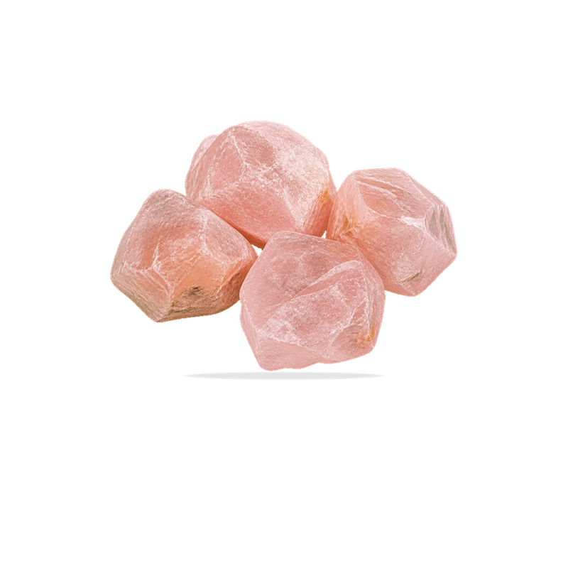 Morganite raw stone