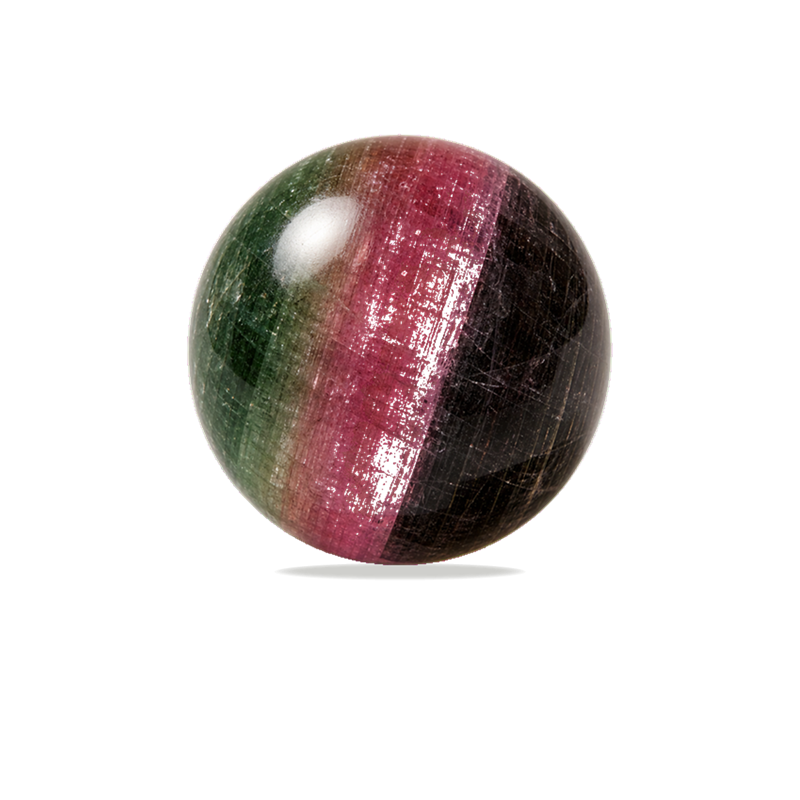 Tourmaline polished bead